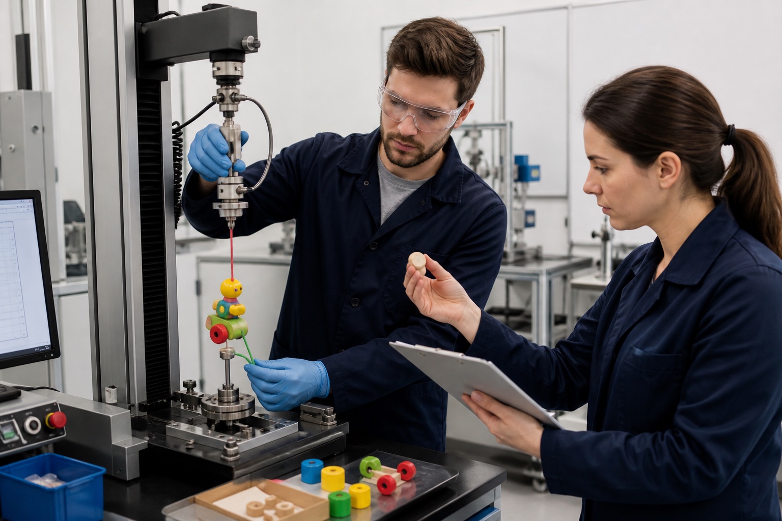 Keep product, material, test, certificate, importer, and market evidence aligned to applicable U.S. safety requirements.